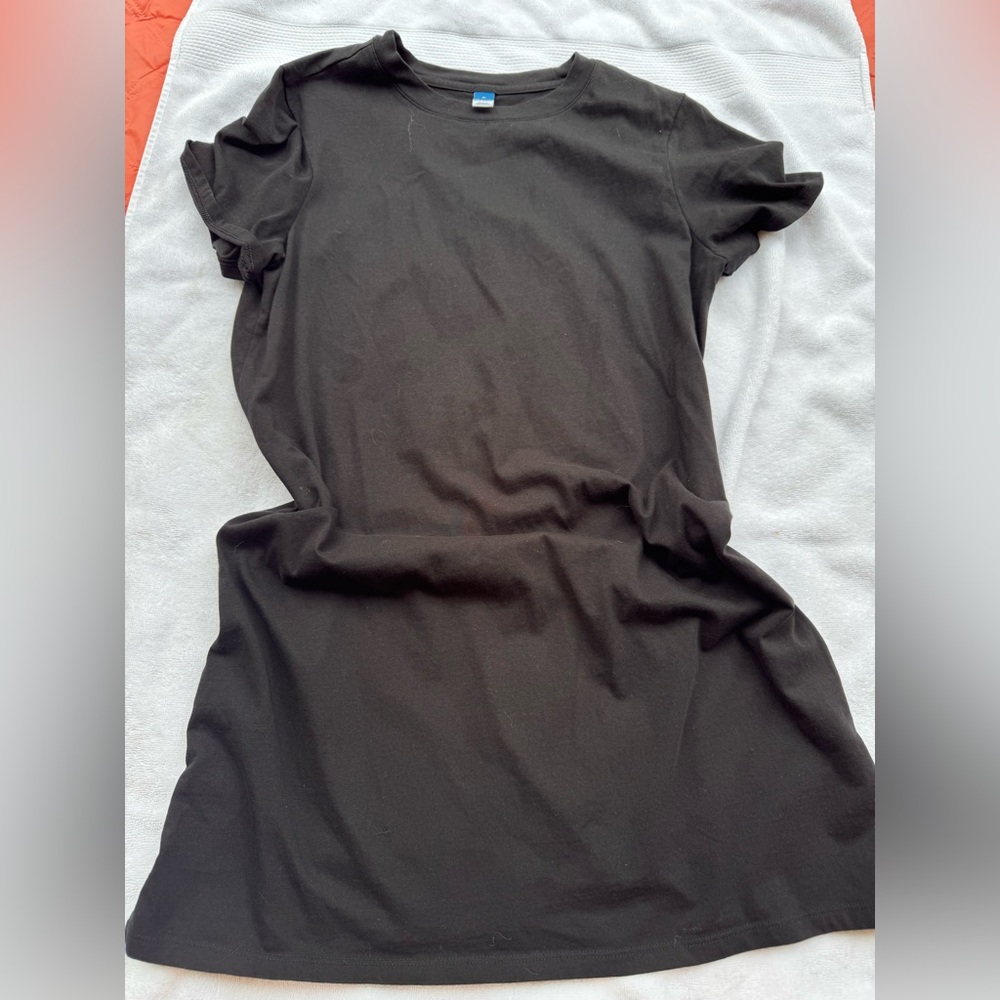 Old Navy Black T Shirt Dress